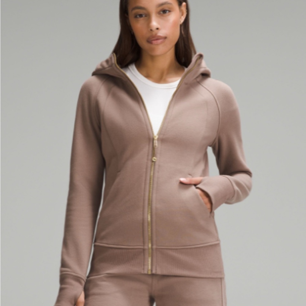 Lululemon Athletica Brown Zip-Up Hoodie